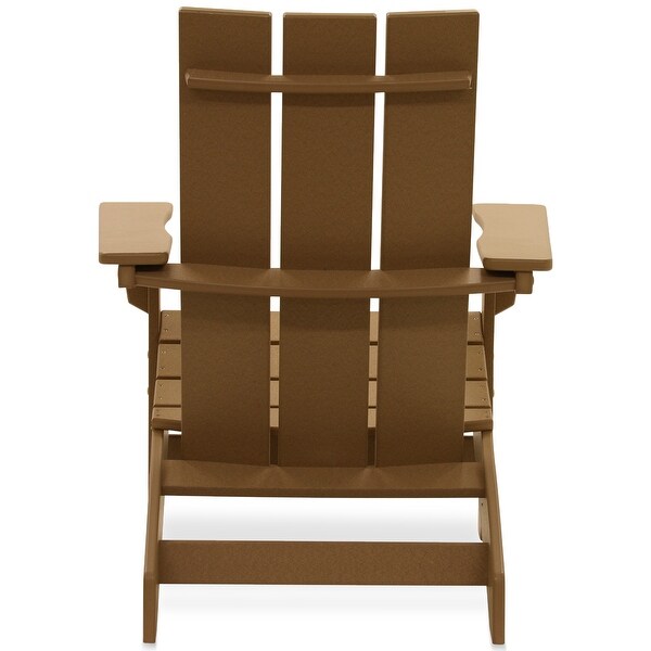 Hawkesbury Recycled Plastic Modern Adirondack Chair by Havenside Home