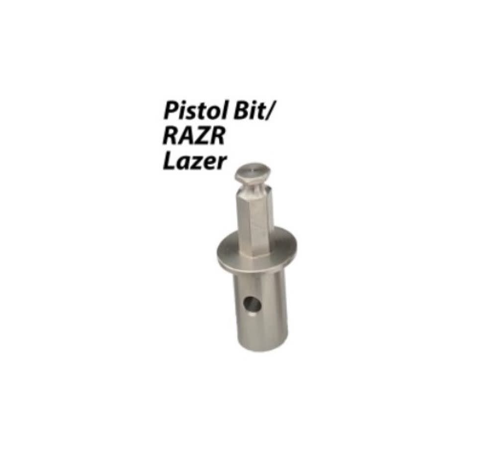 Deep Freeze EZ Auger Connection System Pistol Bit ;