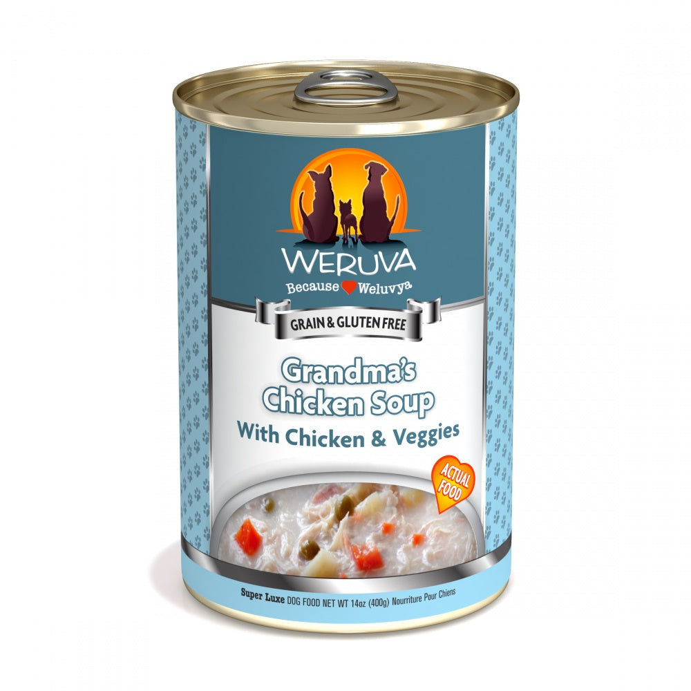 Weruva Grandmas Chicken Soup Canned Dog Food