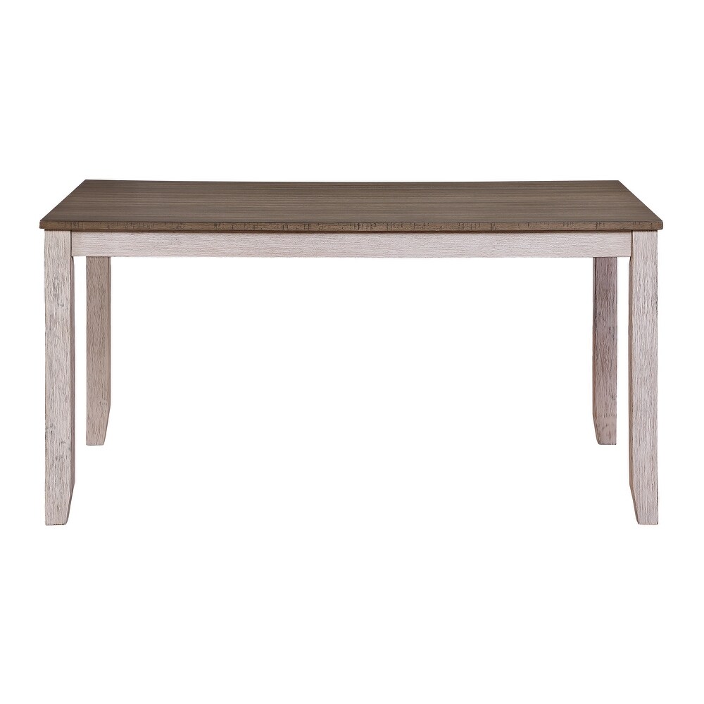 Samuel 2 tone Rectangular Dining Table