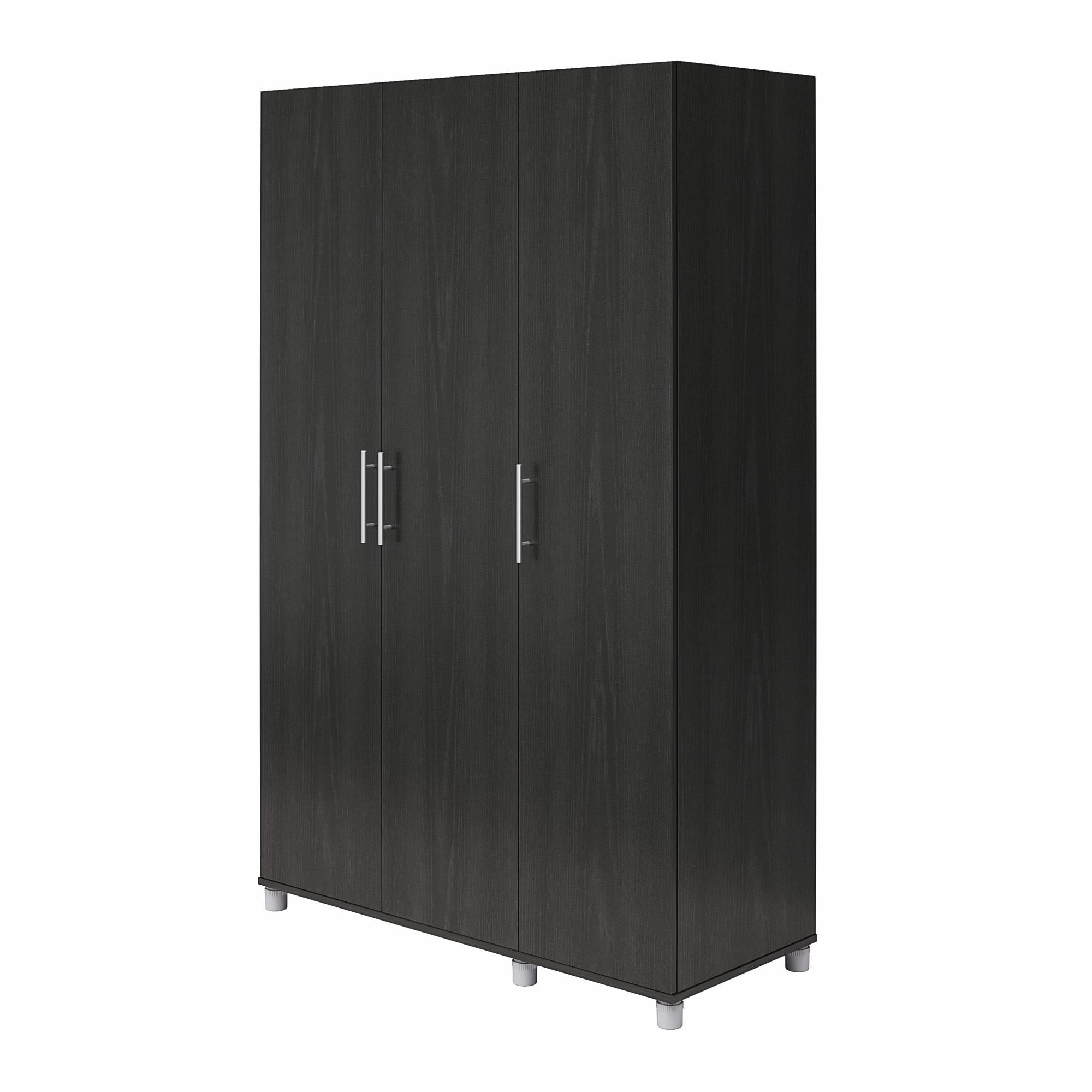 Systembuild Evolution Westford 3 Door Wardrobe, Black Oak