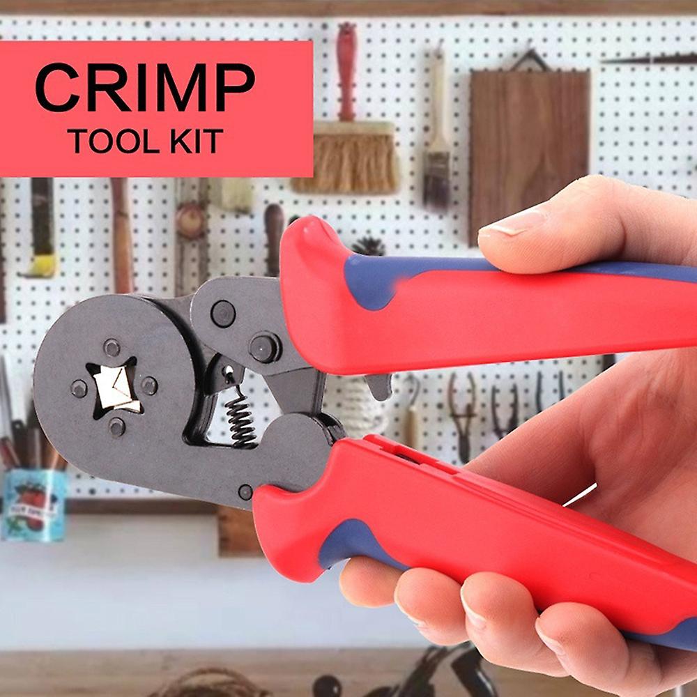 Self-adjustable Crimping Pliers Hsc8 6-4 Terminals Crimping Tool Multi Hand Tool