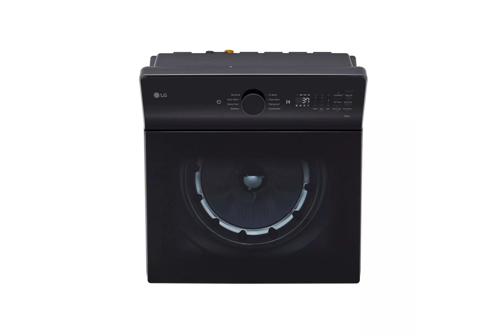 Lg WT8405CB 5.3 Cu. Ft. Mega Capacity Smart Top Load Washer With 4-Way® Agitator, Easyunload™ & Ai Sensing