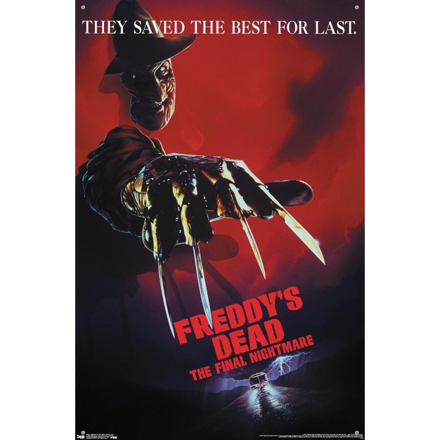 Trends International A Nightmare On Elm Street Freddy x27 s Dead Unframed Wall Poster Prints