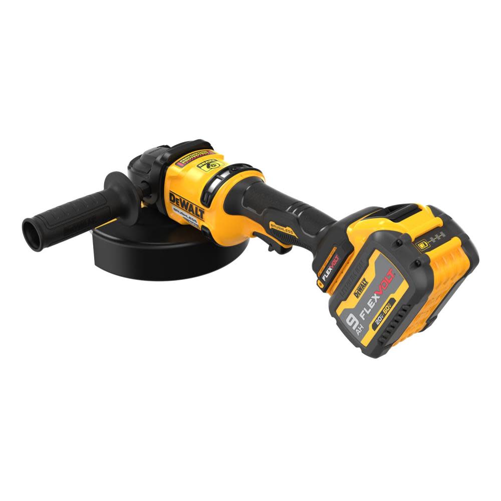 DEWALT 60V MAX  Grinder with Kickback Brake 7 Brushless Cordless Kit ;