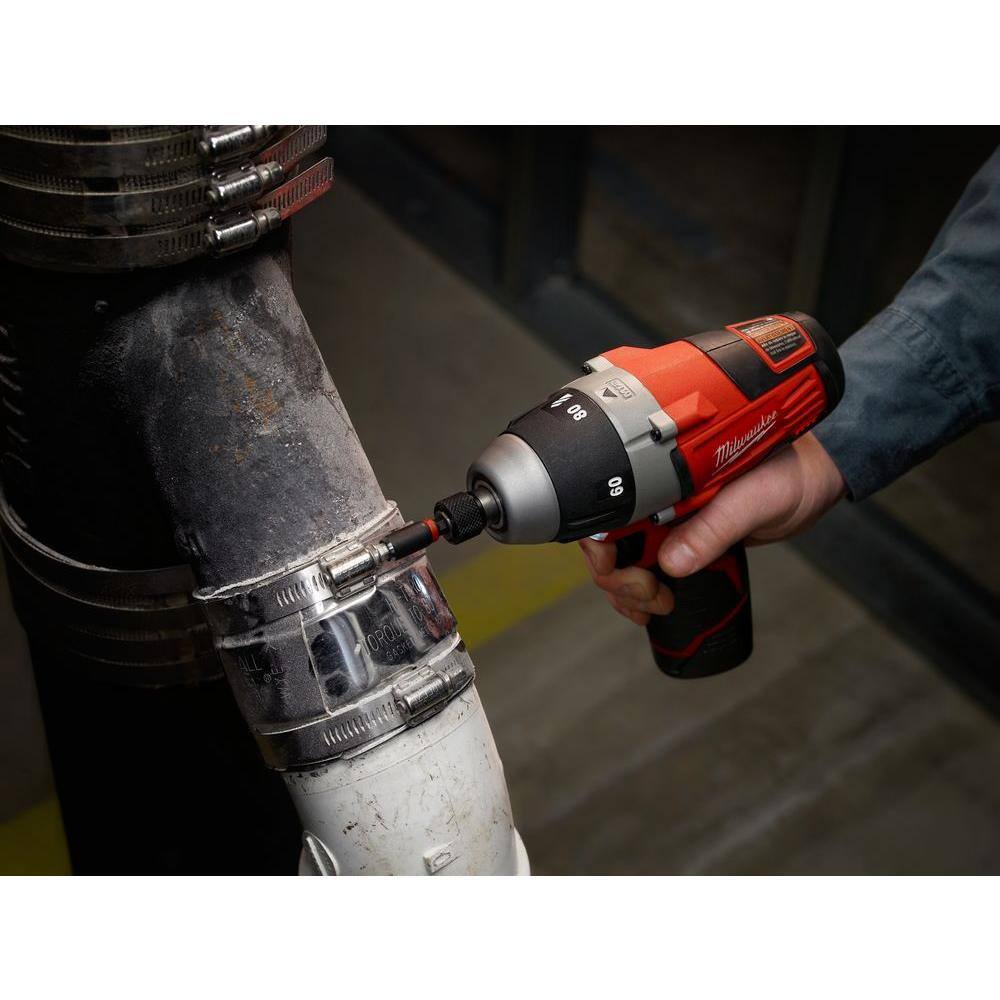 MW M12 12V Lithium-Ion Cordless 14 in. No-Hub Coupling Driver (Tool-Only) 2455-20