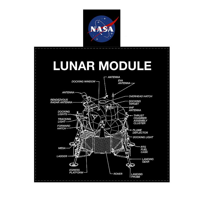 NASA Lunar Module Throw