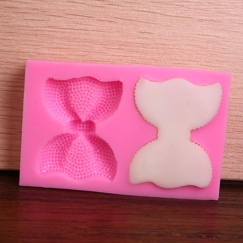 Bow Knot Shaped Handmade Soap Mould - 2pcs