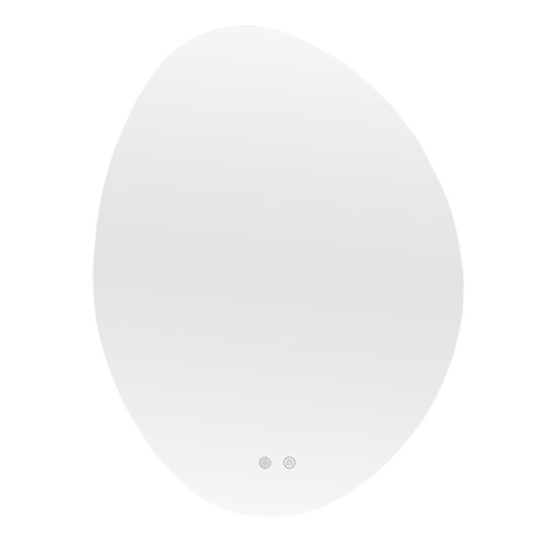 Wallbeyond 3 Tone Modern Style Frameless Irregular LED Wall Mirror   24\