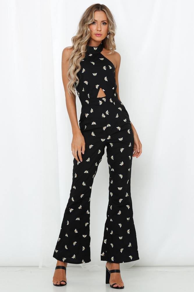 PREM THE LABEL Beehave Jumpsuit Black