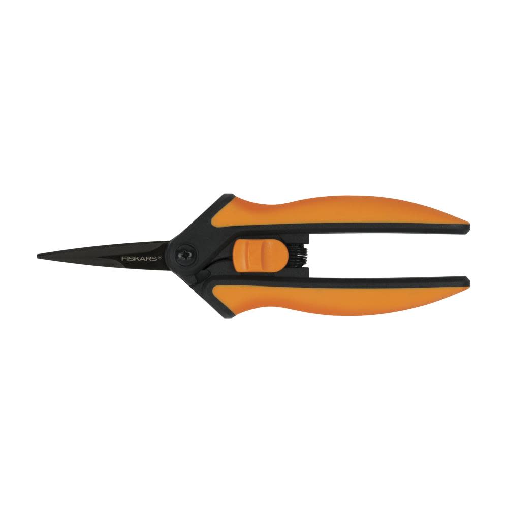 Fiskars Pruning Snips Micro Tip Precision Ground Coated Steel