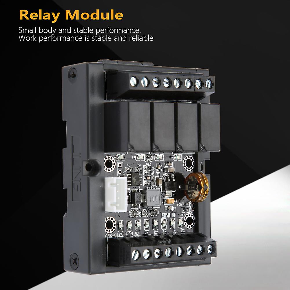 Plc Industrial Control Board Fx1n-10mr Programmable Relay Delay Module With Shell