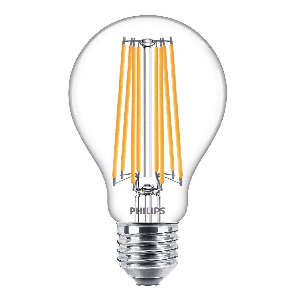 Philips 929002055092 Classic LED GLS Bulb 17W (150W) A67 E27 Clear ment 2700k Warm White