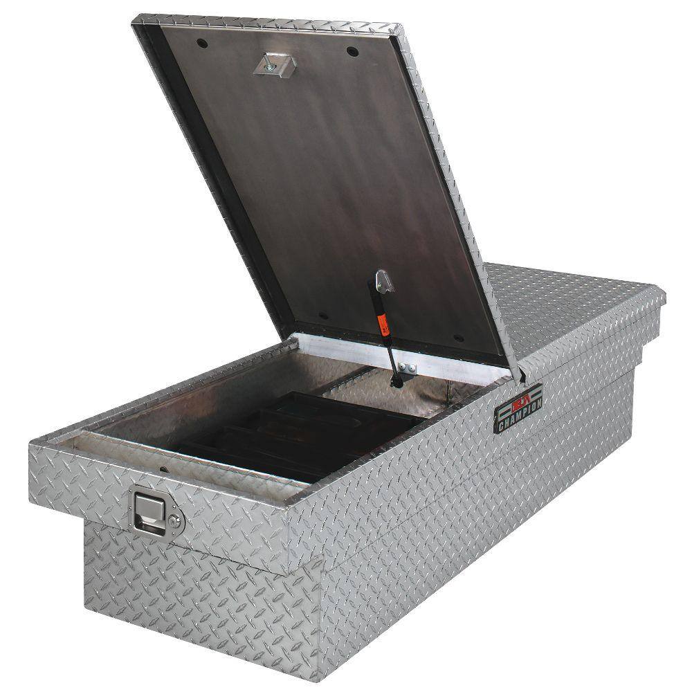 Delta 70 Diamond Plate Aluminum Full Size Crossbed Truck Tool Box 1-238000