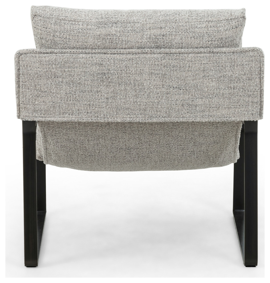 Emmett Sling Chair  Merino Porcelain   Transitional   Armchairs And Accent Chairs   by Four Hands  Houzz