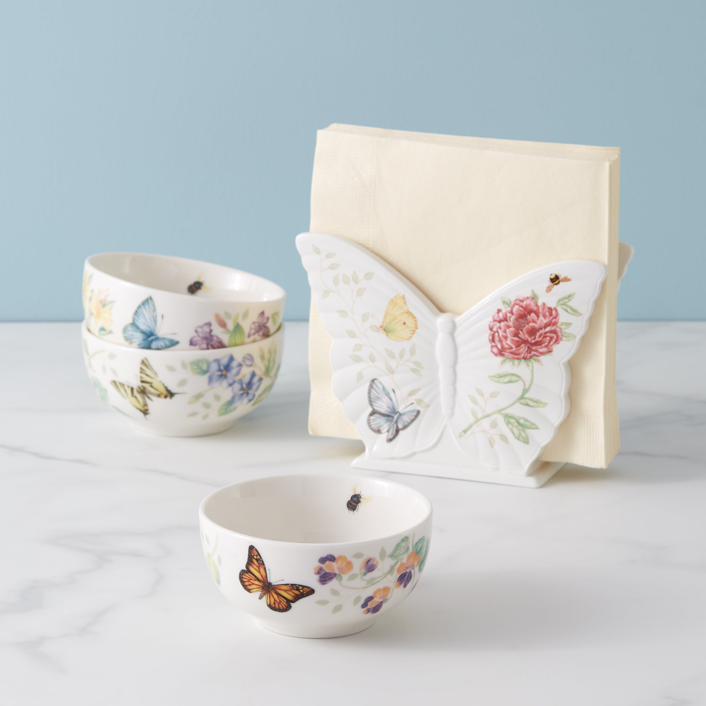 Butterfly Meadow Kitchen 3-Piece Mini Bowl Set