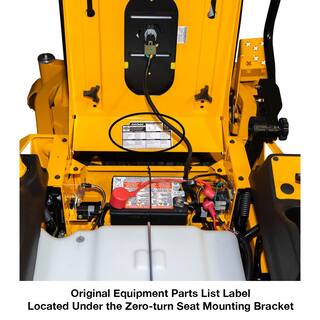 Cub Cadet Original Equipment 3-in-1 Blade Set for Select 54 in. Riding Lawn Mowers with 6-Point Star OE# 942-0677 742-0677 490-110-C125