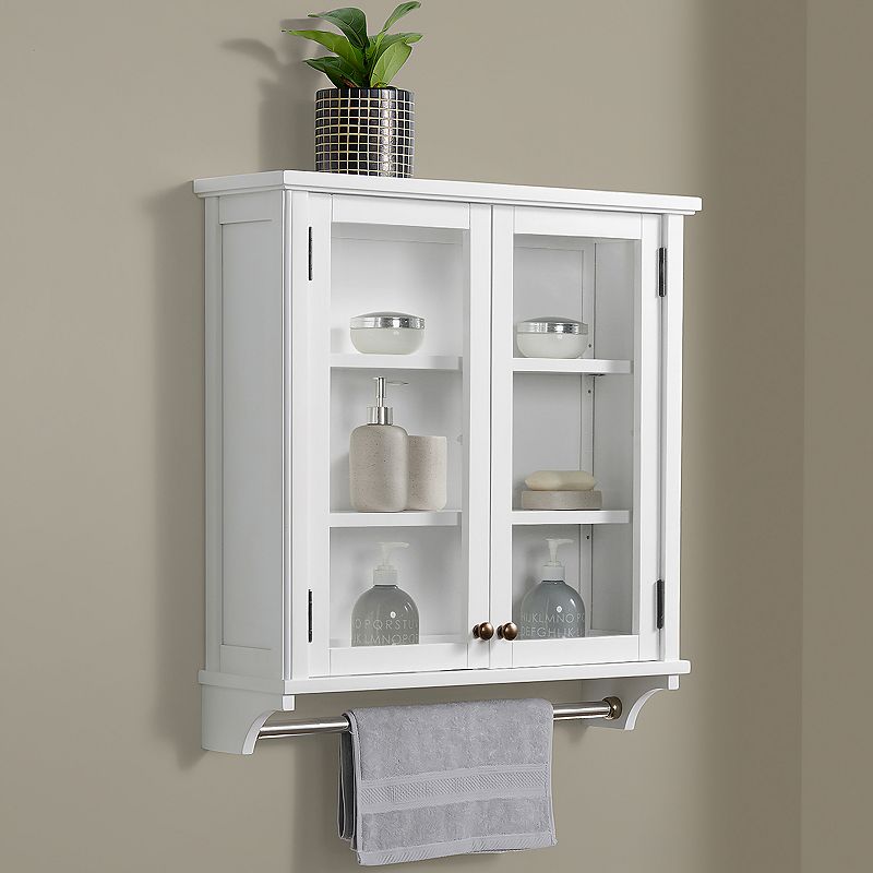 Alaterre Furniture Dorset Bath Wall Cabinet