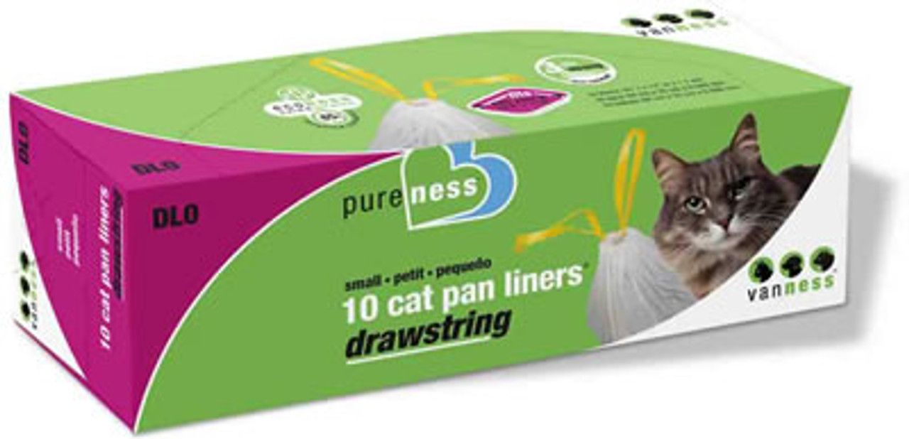 Small Cat Pan Liners， 10 Pack