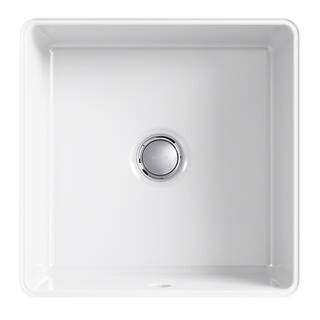 KOHLER Verticyl Undermount Bathroom Sink in White K-8188-0