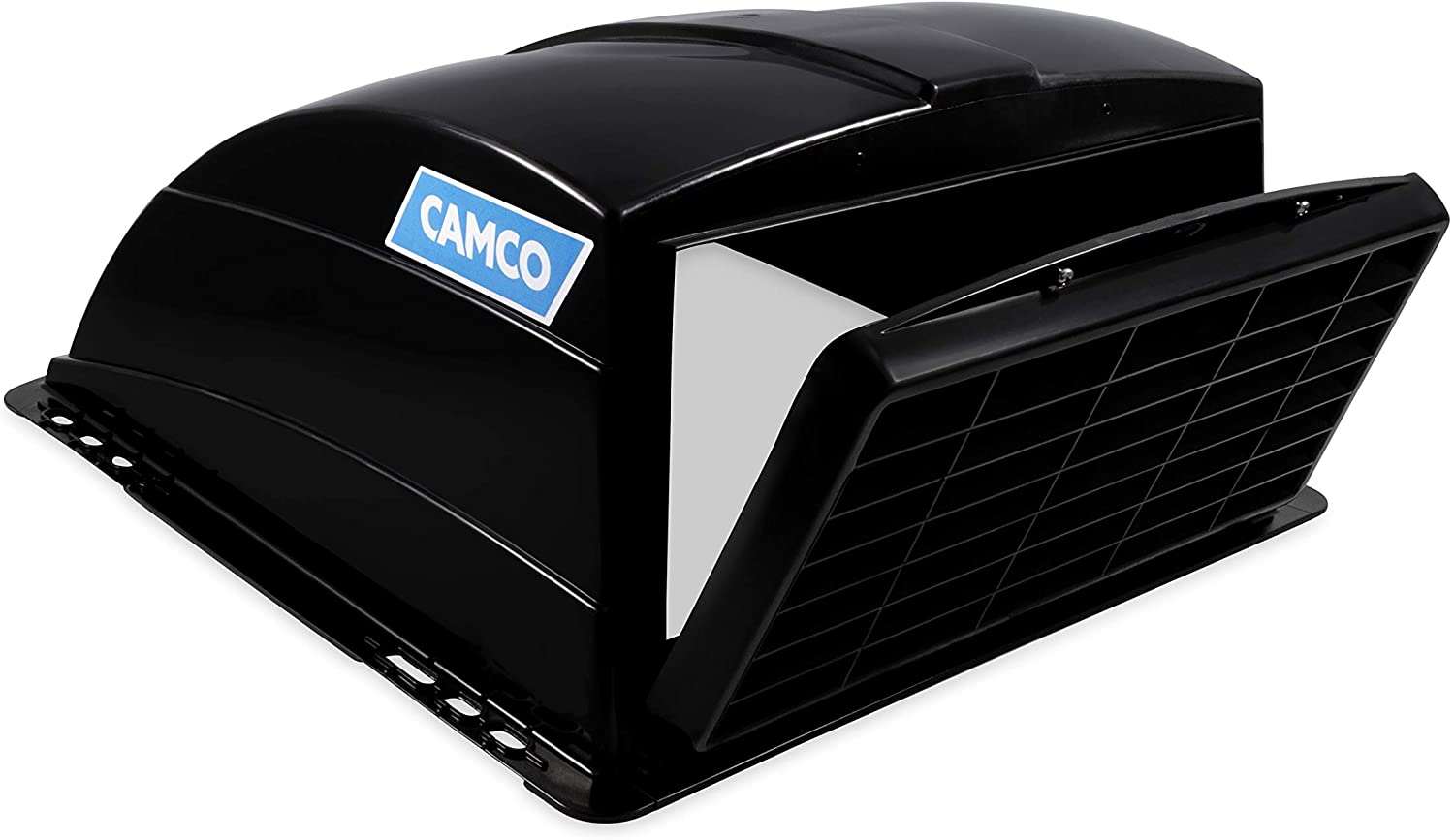 Camco 21015 Black Standard Roof Vent Cover， Black