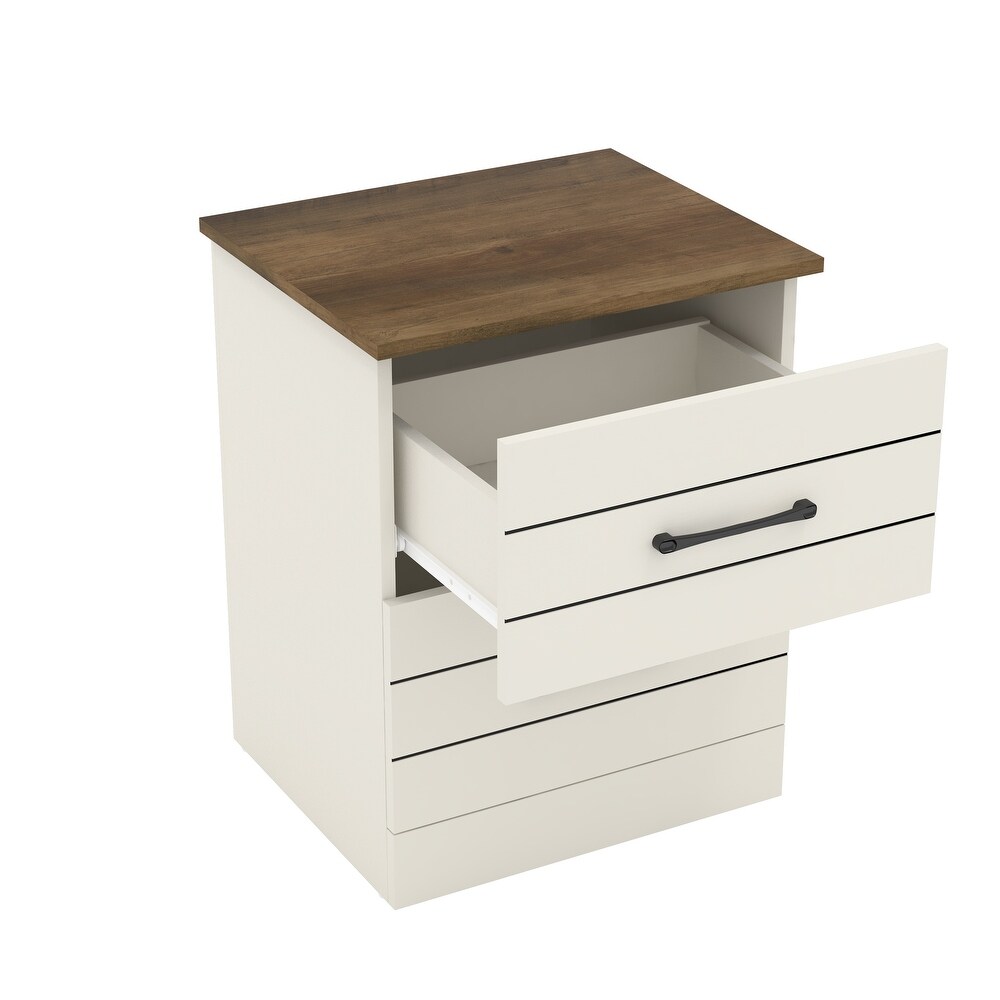 Elis 2 Drawers Nightstand