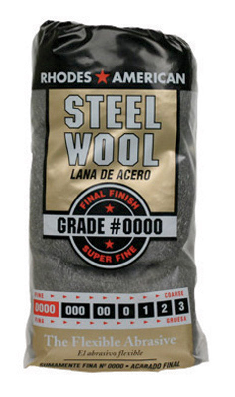 STEEL WOOL PAD#0000 12PK