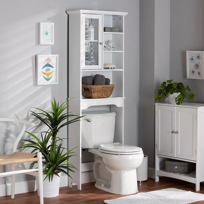 Baxton Studio Campbell Bathroom Storage Cabinet