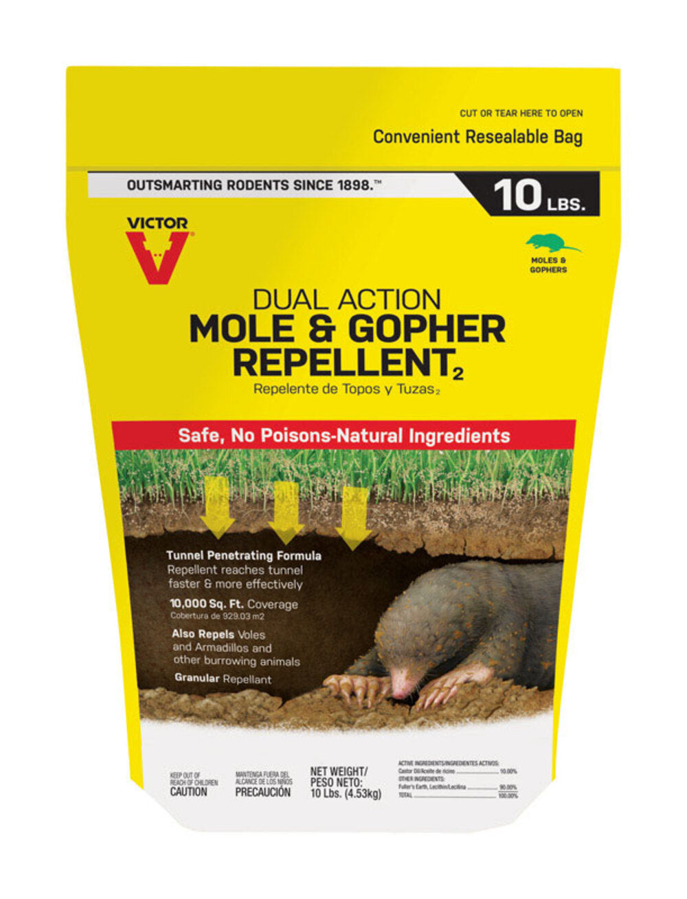 MOLEGOPHER REPLLNT 10LB