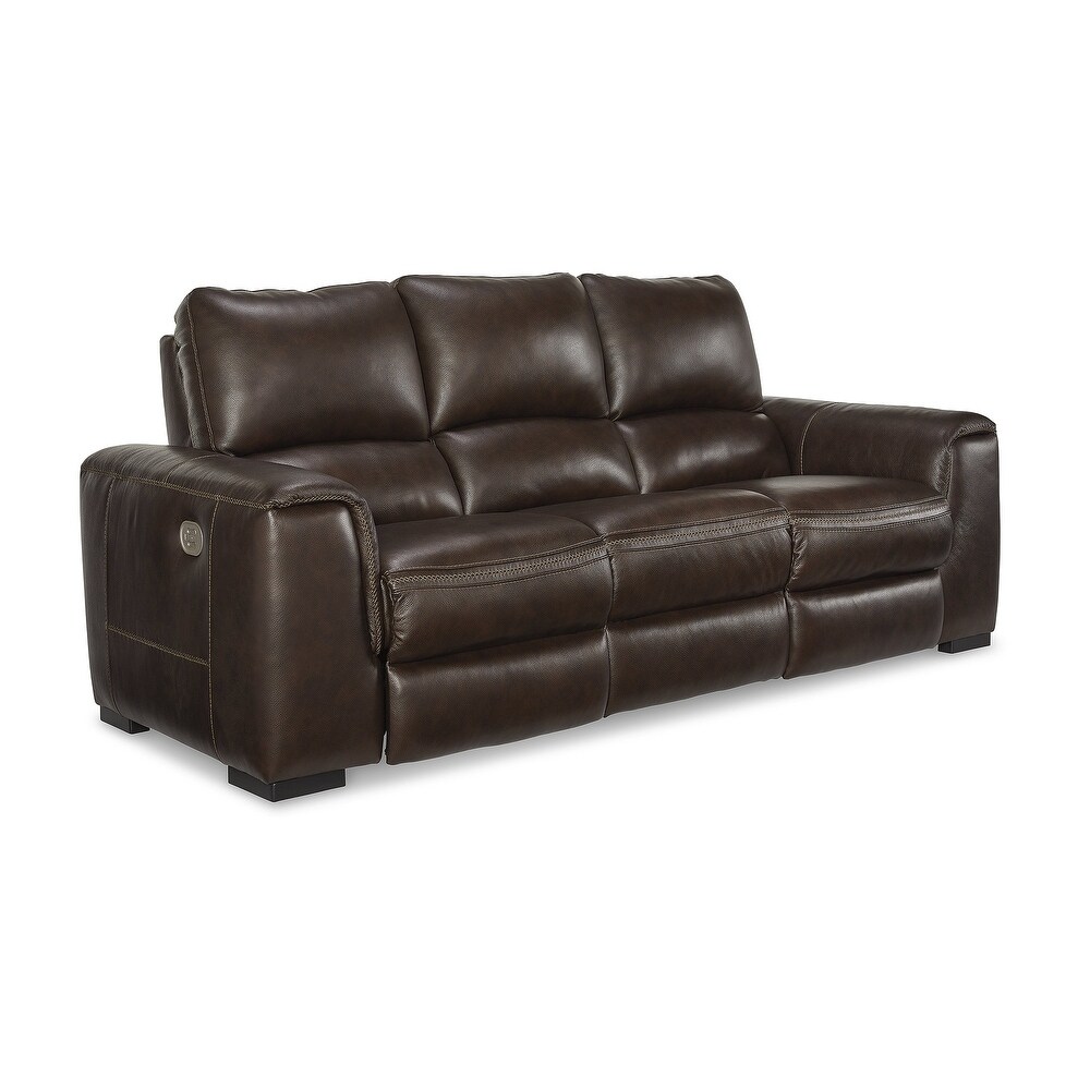 Signature Design by Ashley Alessandro Power Reclining Sofa with Adjustable Headrest   95\