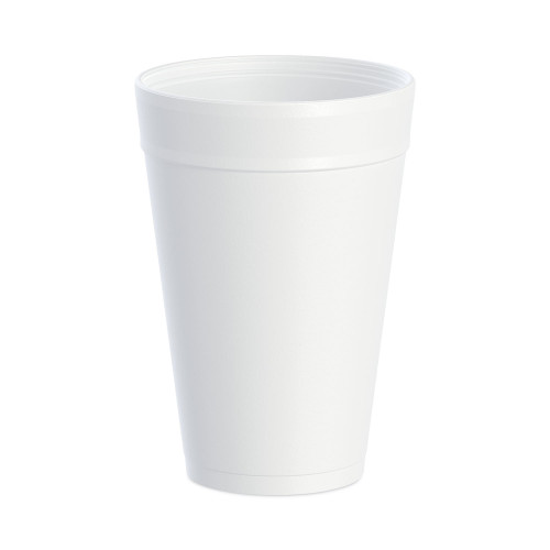 Dart Foam Drink Cups， 32 oz， White， 25/Bag， 20 Bags/Carton (32TJ32)