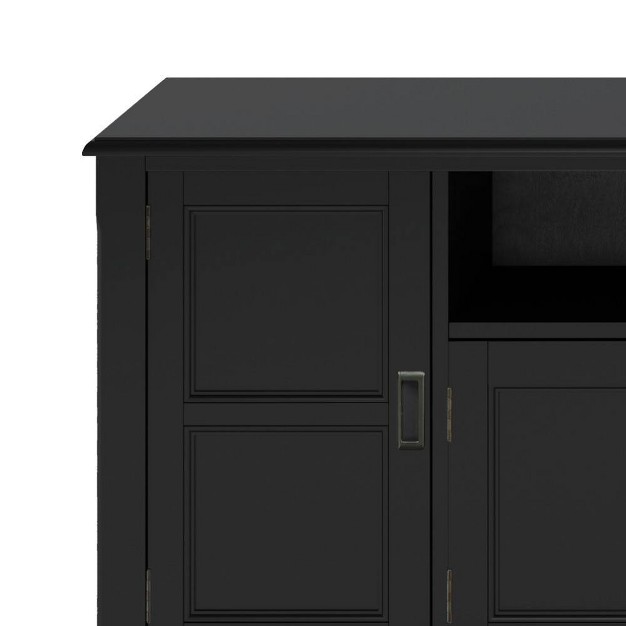 Portland Tv Stand For Tvs Up To 80 quot Black Wyndenhall