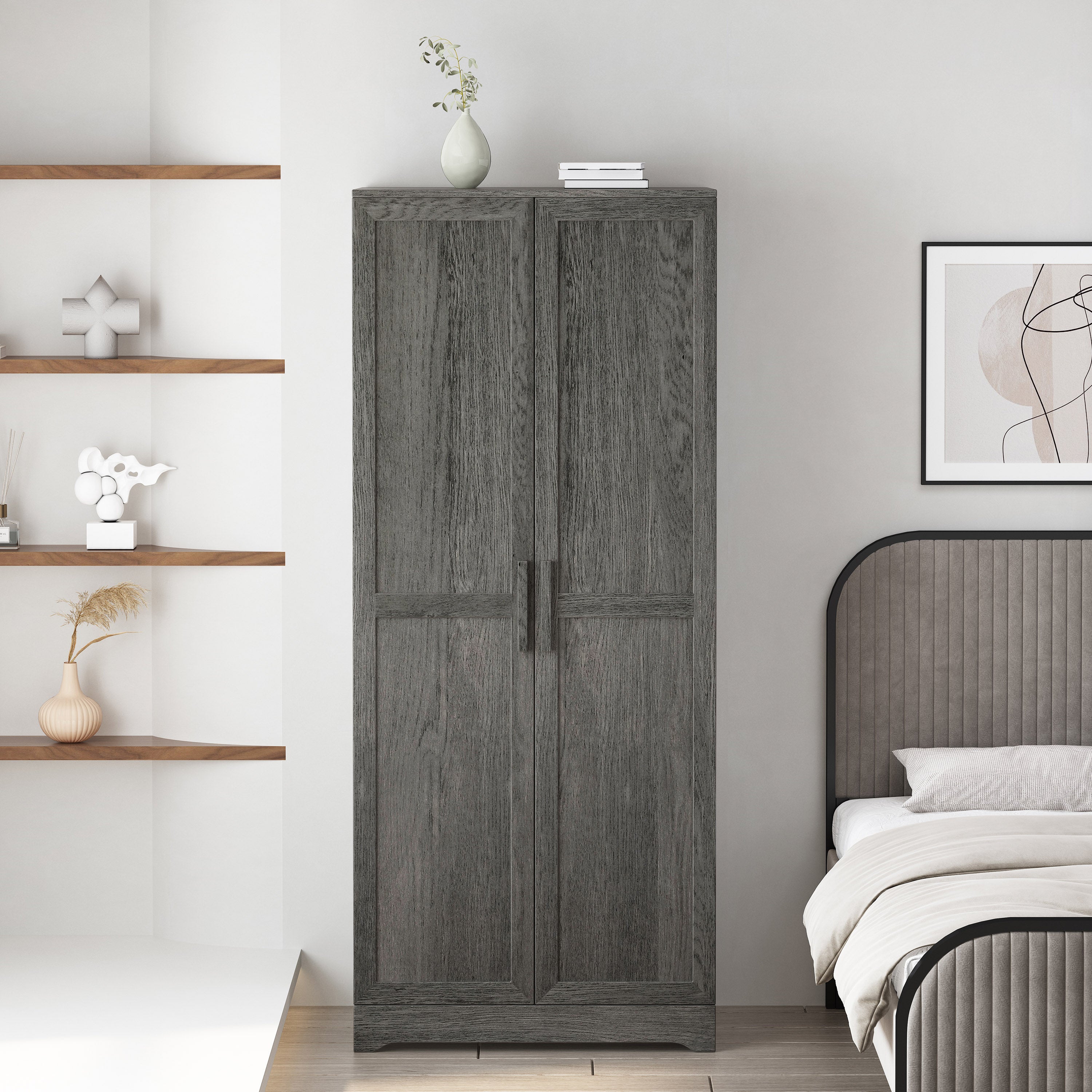 Broxon Rustic Wardrobe