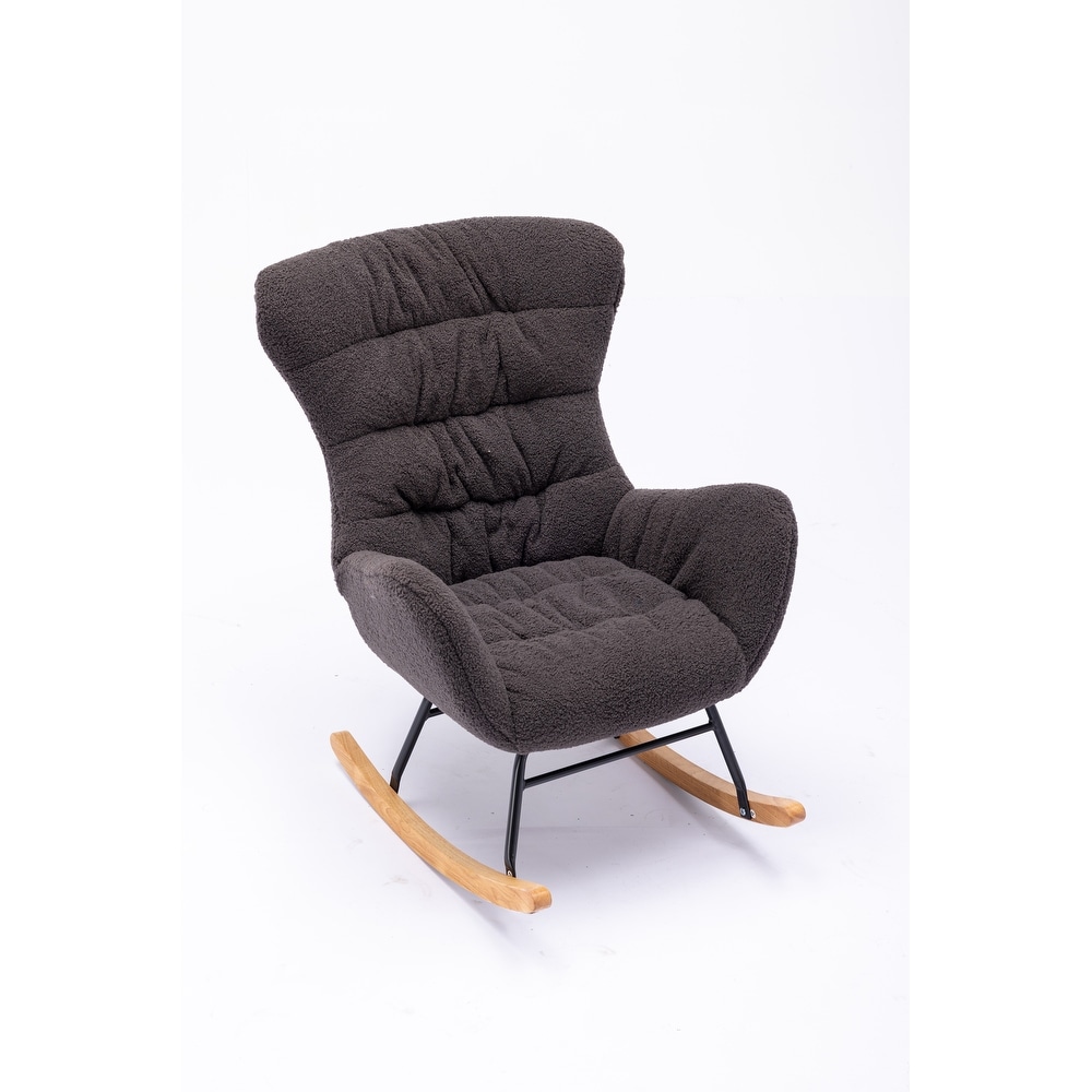 Teddy Fabric Rocking Chair