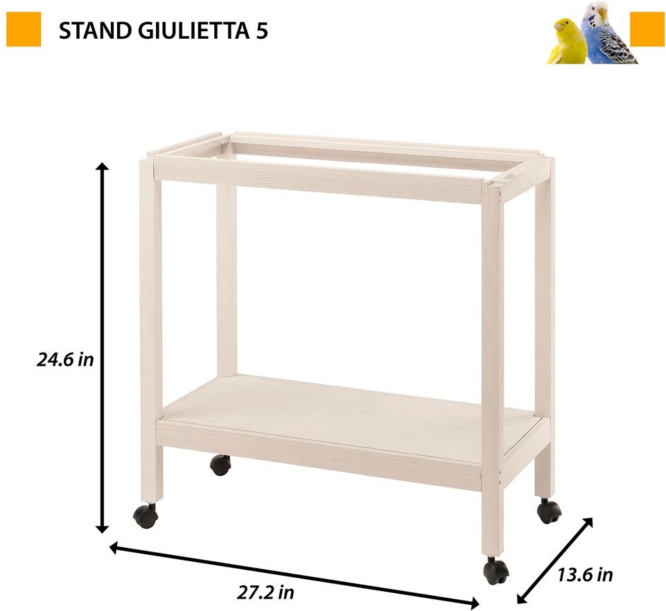 Ferplast Giulietta 5 Wooden Stand Cage Accessory