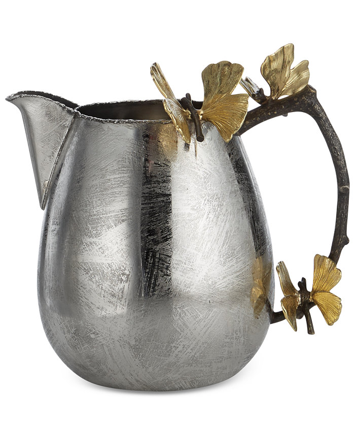 Michael Aram Butterfly Ginkgo Pitcher