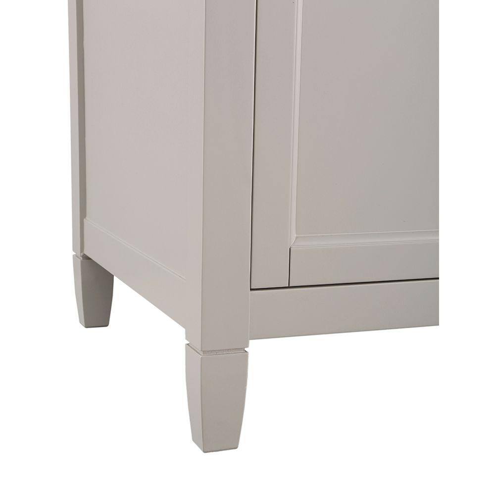 Home Decorators Collection Ashburn 60 in. W x 21.75 in. D Vanity Cabinet in Grey ASGRA6021D