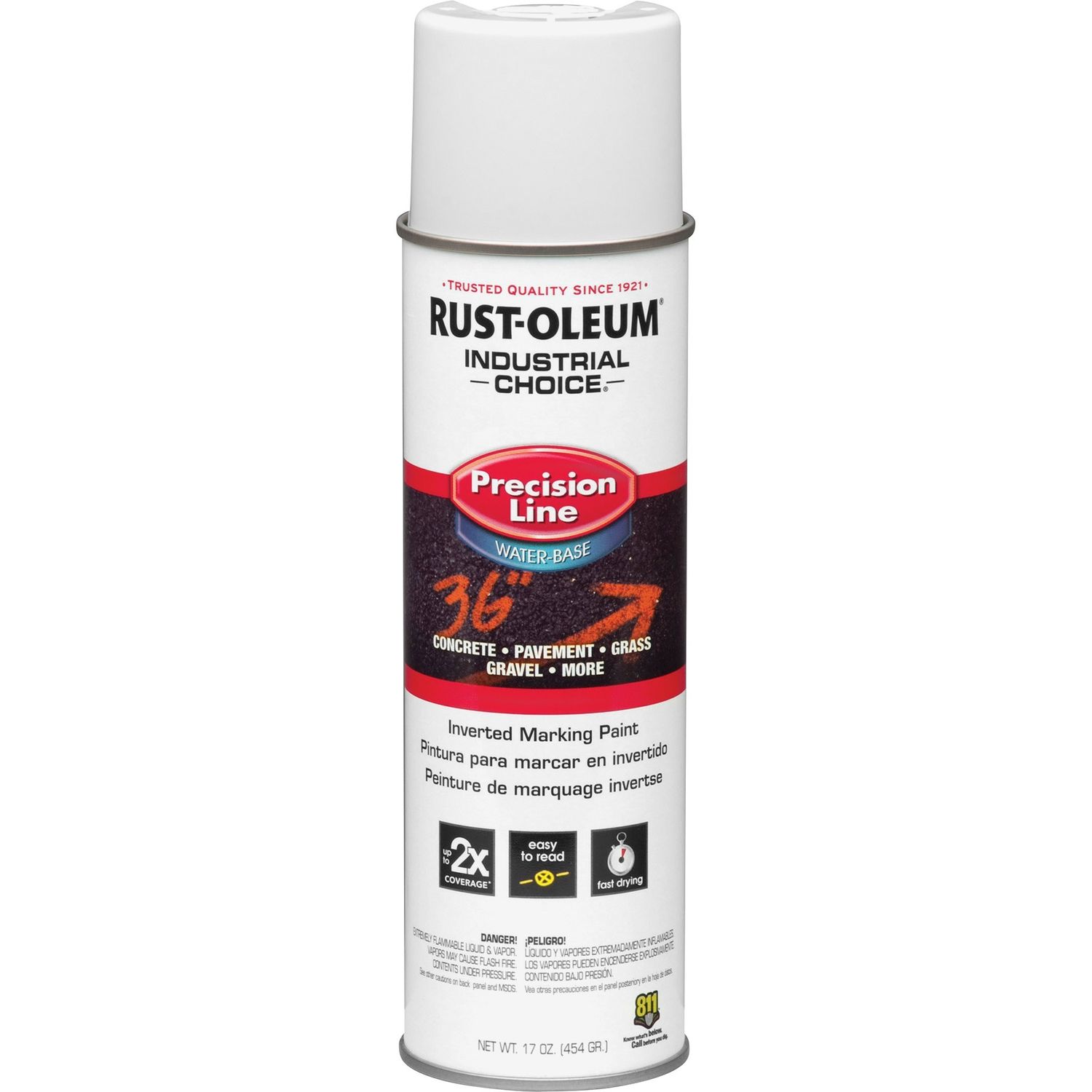 White M1800 Marking Paint Spray by Rust-Oleum Corporation RST203039CT