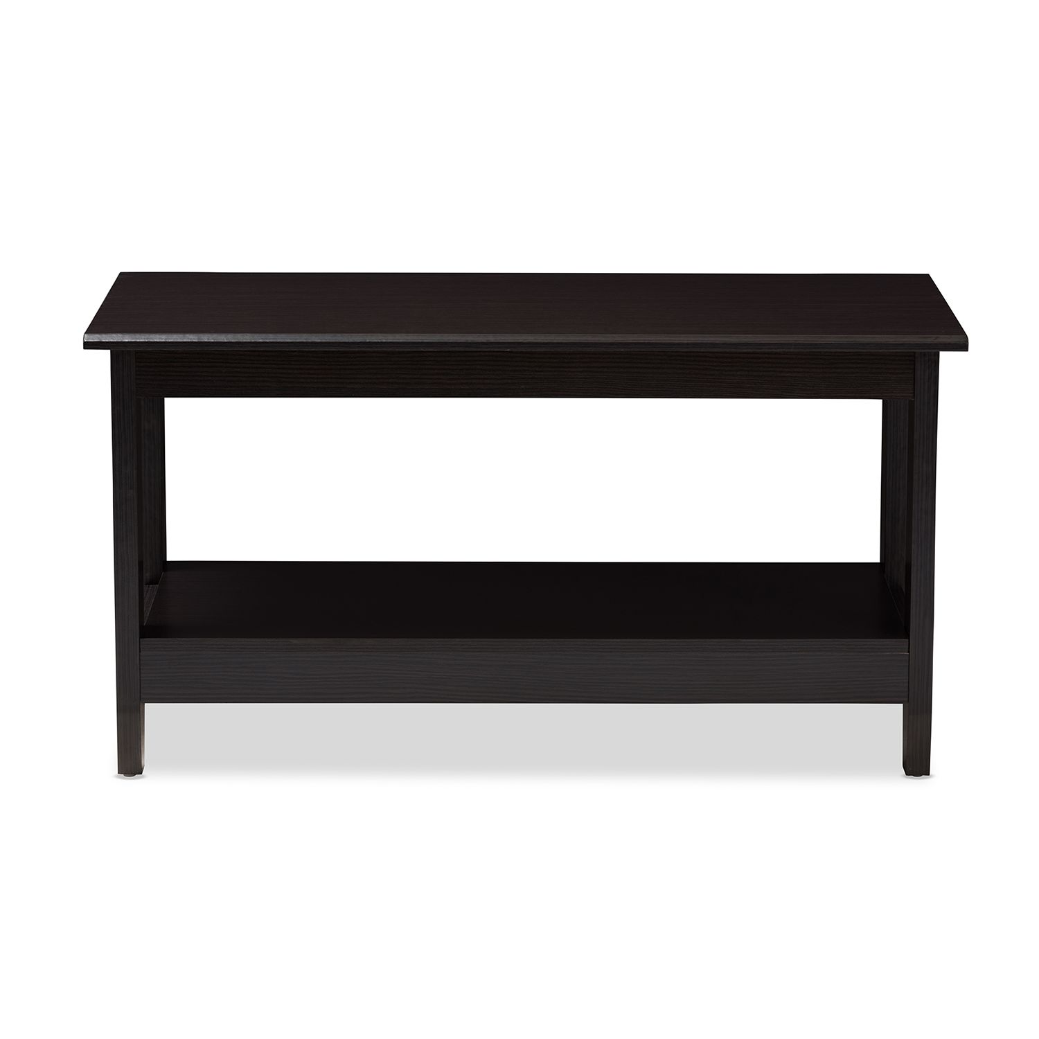 Baxton Studio Malena Espresso Coffee Table