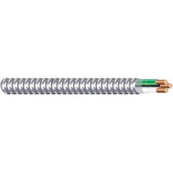 Southwire 142 x 50 ft. Solid CU MC (Metal Clad) Armorlite Cable 68579252