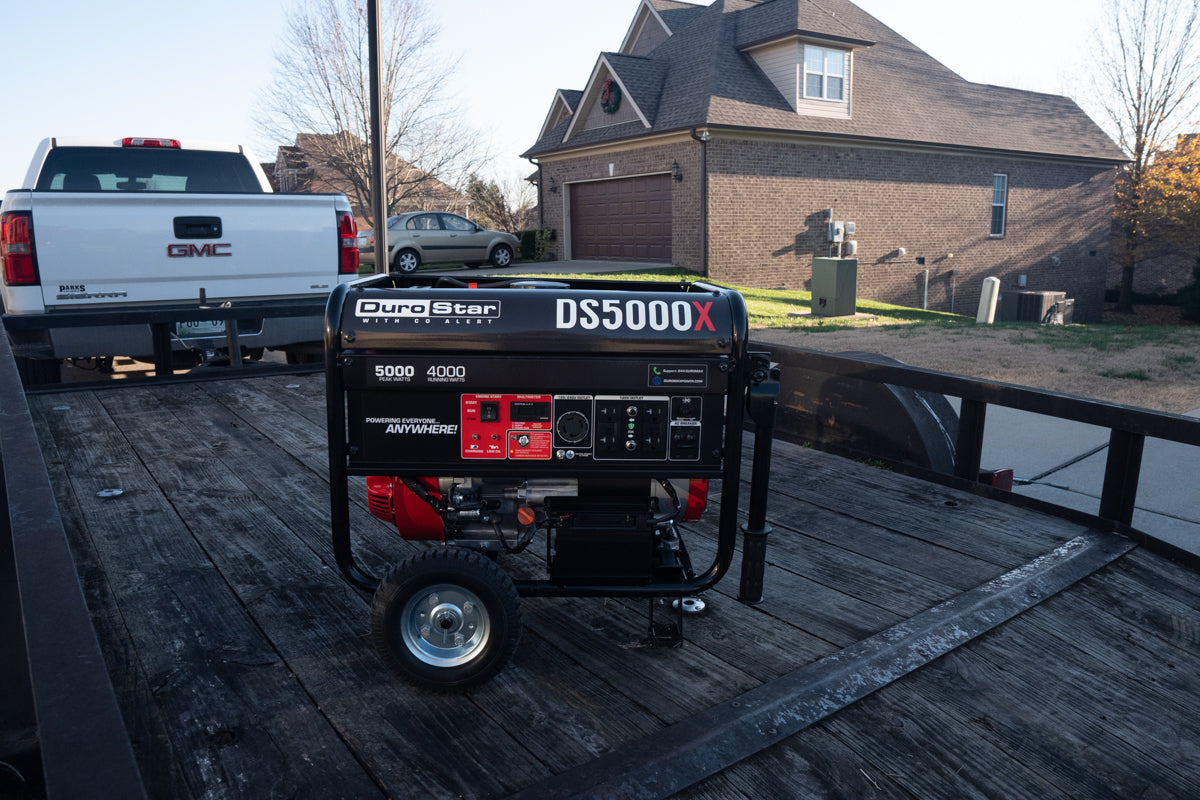 5,000 Watt Gasoline Portable Generator w/ CO Alert