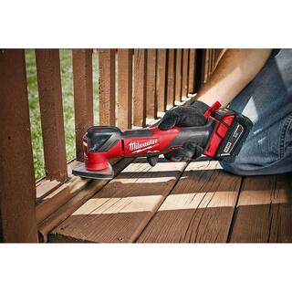 MW M18 FUEL 18V Lithium-Ion Cordless Brushless Oscillating Multi-Tool with FUEL Compact Router (2-Tool) 2836-20-2723-20