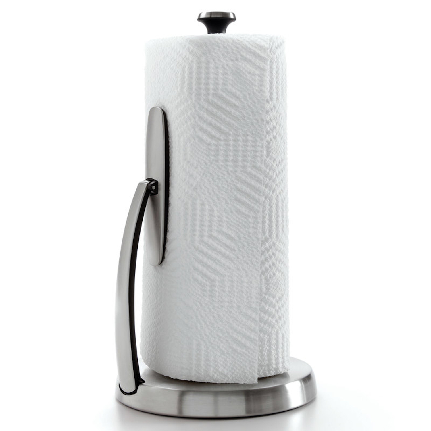 OXO Good Grips Stainless Steel Paper Towel Holder 14 in. H X 7 in. W X 7 in. L