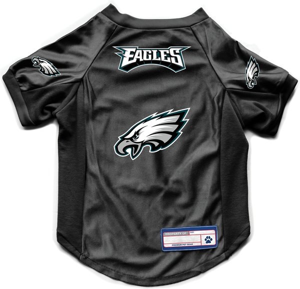 Littlearth NFL Stretch Dog and Cat Jersey， Philadelphia Eagles