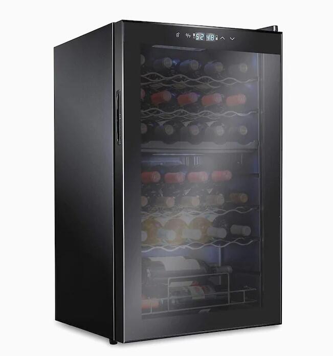 Ivation IVFWCC331DB Black Wine Cooler