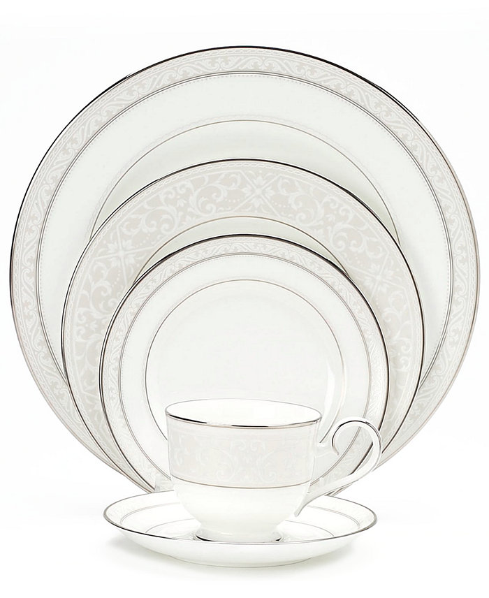 Noritake Montvale Platinum Dinnerware Collection