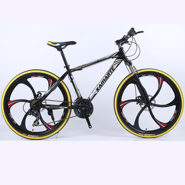 2023 26 inch carbon steel 21 speeds bicicletas folding mountain Six knife rim  bike wholesale 21speed  mountain bikes  bike