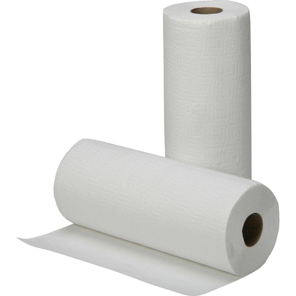 SKILCRAFT White 100% Recycled 1-Ply Paper Towel Roll (85-Sheets per Roll 30-Rolls per Pack) NSN1699010