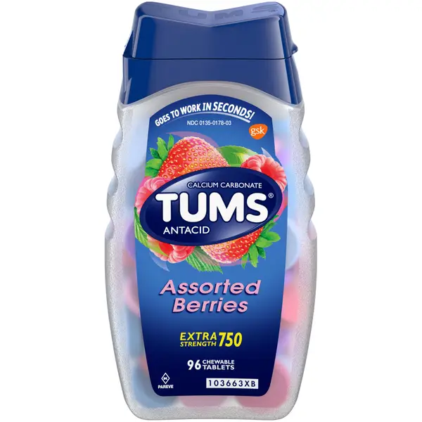 Tums Extra Strength Berry Fusion Antacids