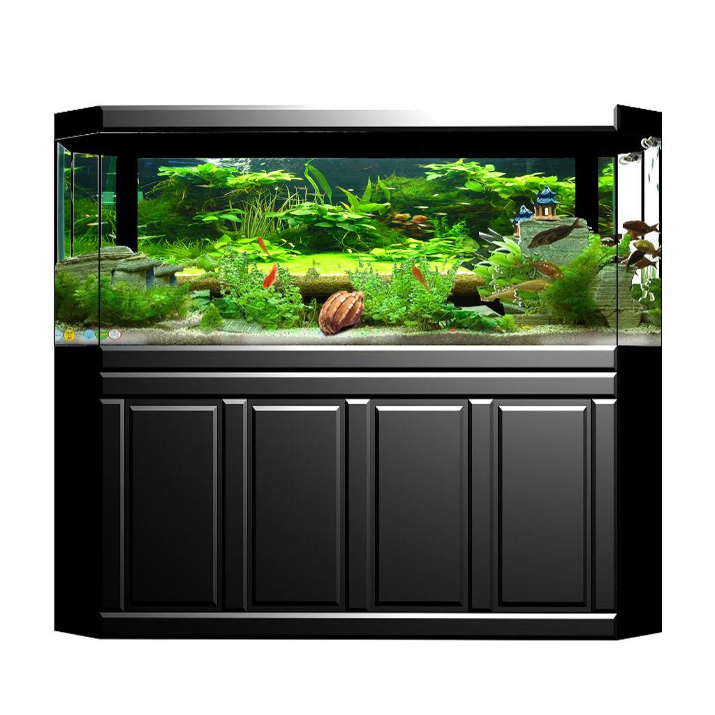 3D Aquarium Universal Landscape Poster Single Sided Fish Background ， 76x46cm